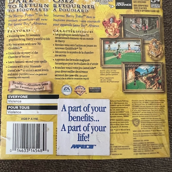 Harry Potter for Nintendo GBA, New - Picture 3 of 3